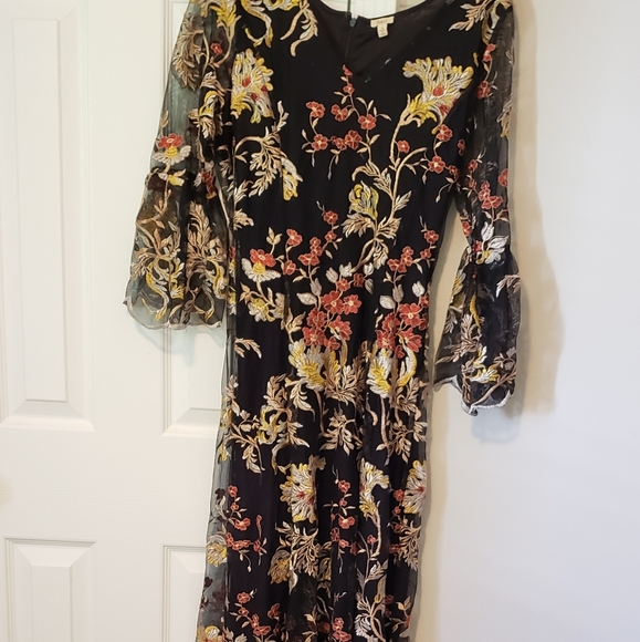 Black net dress from Dillard's - Picture 3 of 3